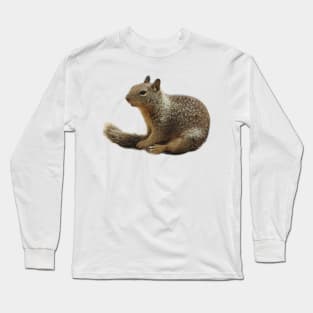 Squirrel, wildlife, Squirrely Cuteness Long Sleeve T-Shirt